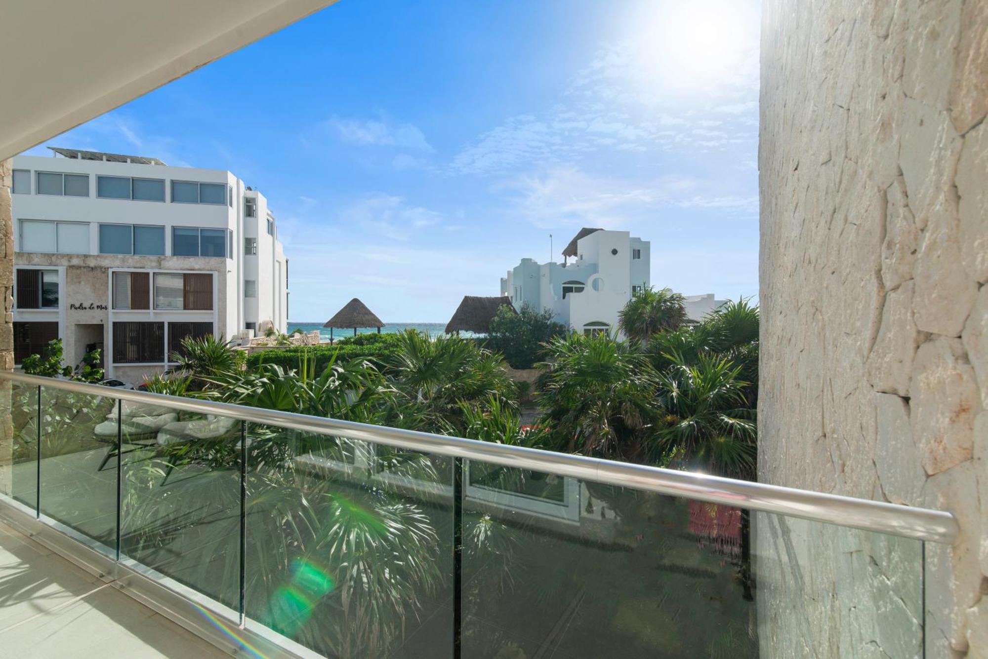 Santamar By Tao Beach Condos With Pool & Walk To Ocean Akumal Exterior photo